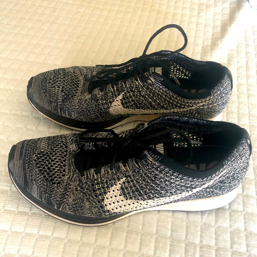 10.5 Nike Flyknit Racer Shoes